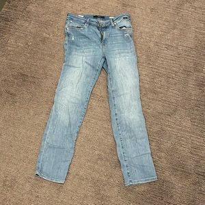 Mavi, light blue wash, Kathleen cut, high rise, size 28